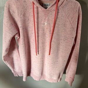 Gymshark Pink Heathered Hoodie